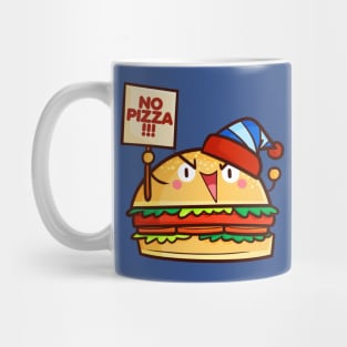 Hamburger No Pizza Mug